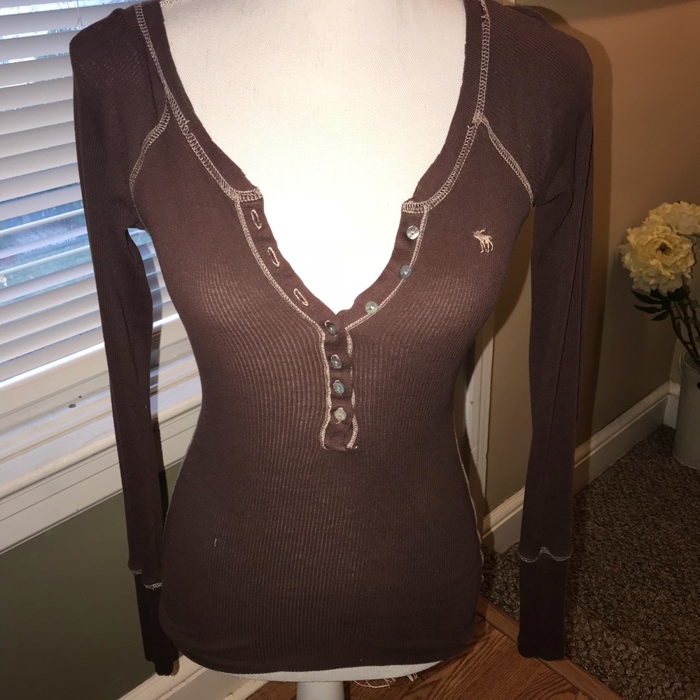 Abercrombie and Fitch thermal long sleeved shirt